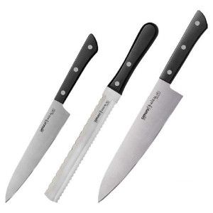 Набор кухонных ножей Samura HARAKIRI SHR-0230B/K